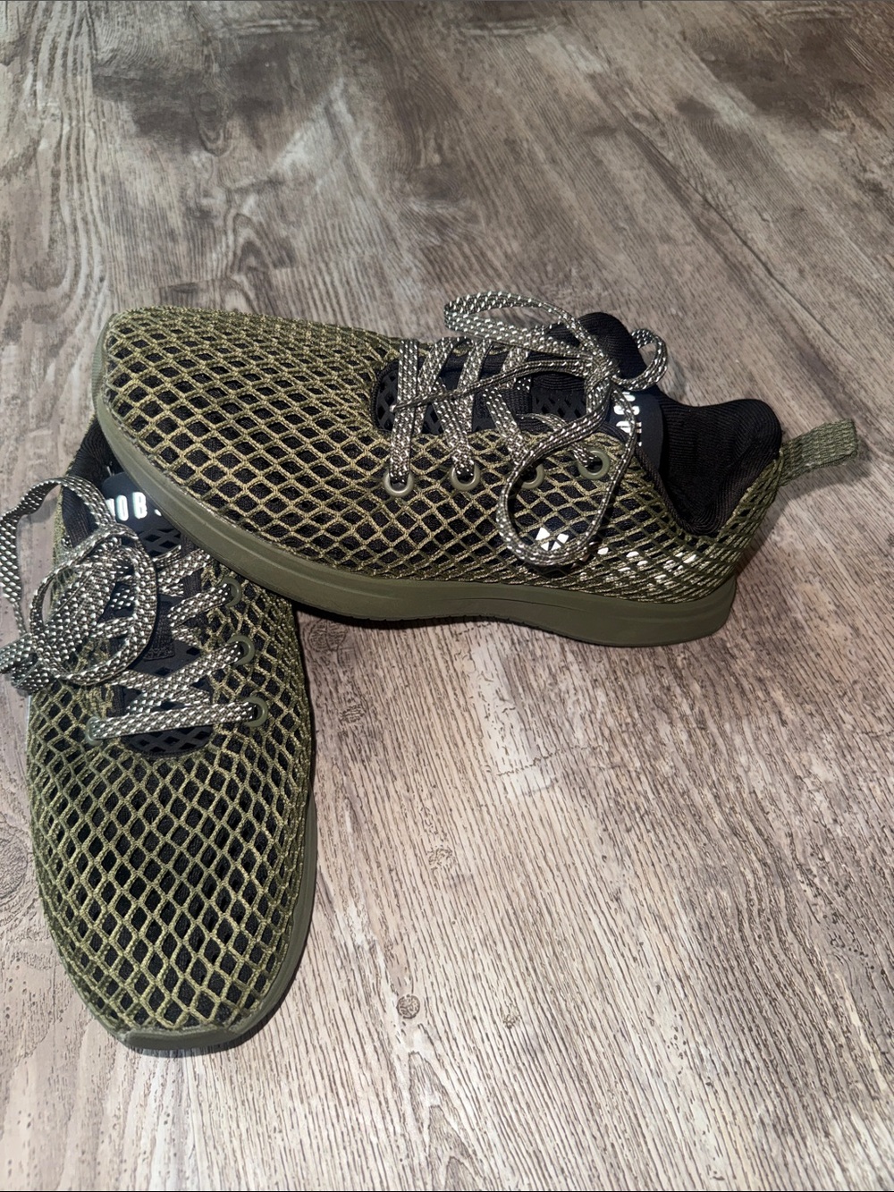 NOBULL Olive Green Mesh Training Sneakers - Picture 4 of 8